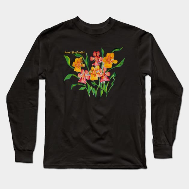 Kenai oranges Long Sleeve T-Shirt by The Pawtist Shop